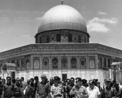 There is a threat of destruction of the archaeological remains of the site due to political conditions. It was captured by Jordan in the Arab-Israeli 
